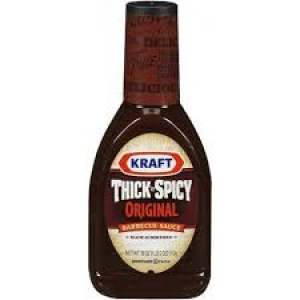 KRAFT THICK`N SPICY ORIGINAL BARBECUE SAUCE 510G