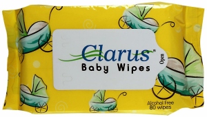 CLARUS BABY WIPES 80`S