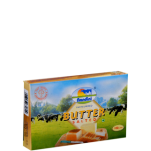 NANDINI PASTEURISED BUTTER SALTED 100G
