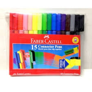 FABER-CASTELL 15 CONNECTOR PENS