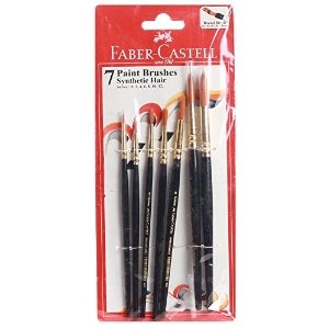 FABER-CASTELL SYNTHETIC BRUSH ROUND