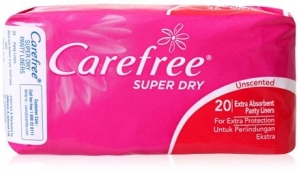 CAREFREE SUPER DRY PANTY LINER 20PADS