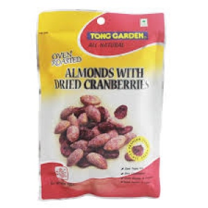 TONG GARDEN OVEN ROASTED ALMONDS WT DRIED CRANBERR