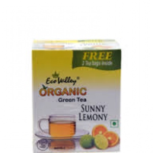ECO VALLEY ORGANIC SUNNY LEMONY 10 TEA BAGS