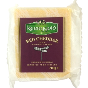KERRY GOLD MILD RED CHEDDAR CHEESE 200G