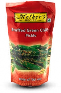 MOTHER`S STUFFED GREEN CHILLY PICKLE