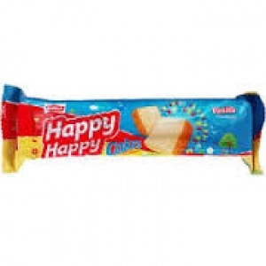 PARLE HAPPY HAPPY CAKES VANILLA FLAV 50G
