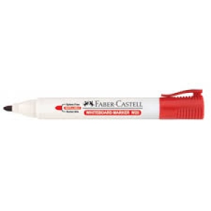FABER-CASTELL WHITE BOARD MARKER RED