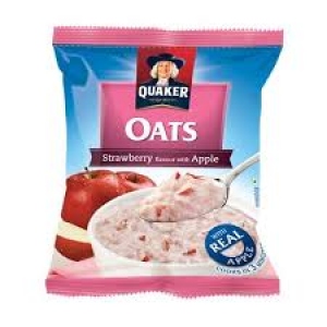QUAKER OATS STRAWBERRY FLAV WITH APPLE 40G
