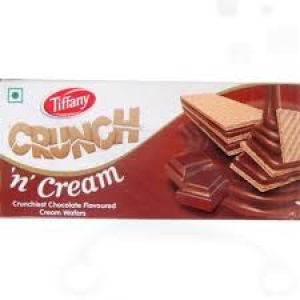 TIFFANY CHOCOLATE CREAM WAFERS 75G