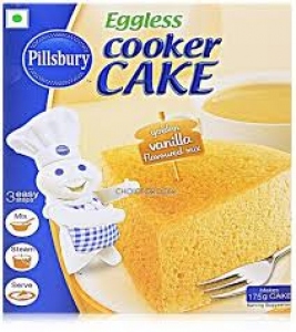 PILLSBURY EGGLESS COOKER CAKE MIX VANILLA 275G