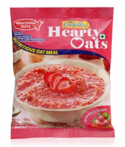 ECO VALLEY HEARTY OATS STRAWBERRY 40G