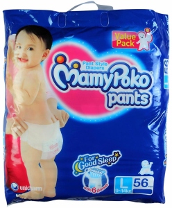 MAMY POKO PANTS L (9-14KG) 48PCS