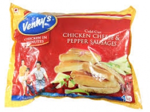 VENKY`S CHICKEN CHEESE & PEPPER SUASAGES 1KG