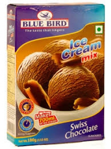 BLUE BIRD ICE CREAM MIX SWISS CHOCOLATE 100G